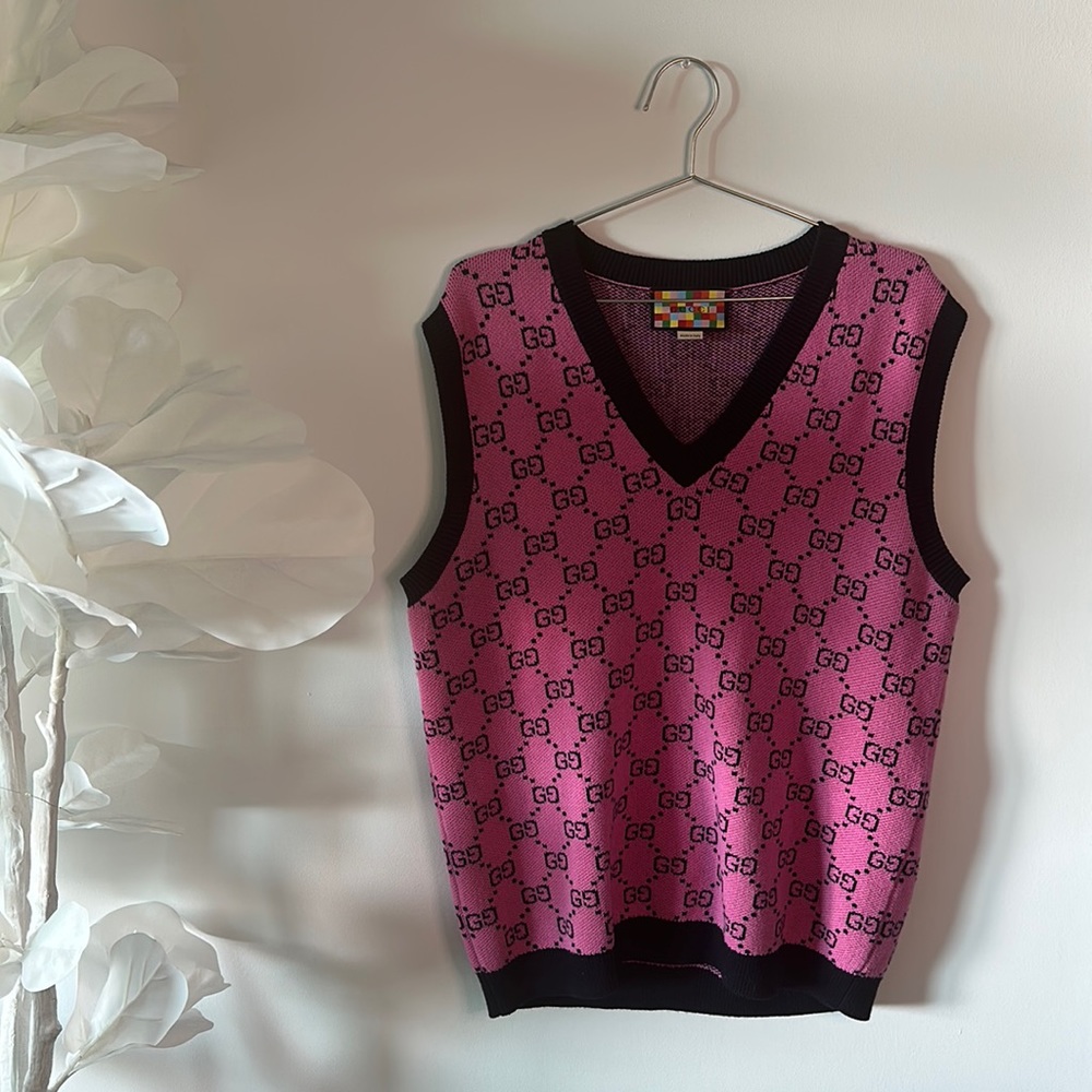 Gucci sweater vest